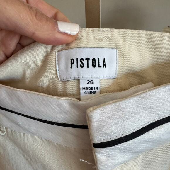 Pistola Elda Cargo Skirt Eggshell White Size 26 NWT - Picture 3 of 6